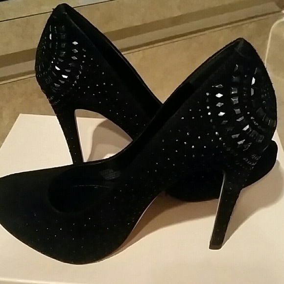 BBCG GENERATION Black Suede heels