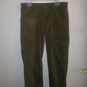 Olive Green Cargo Pants