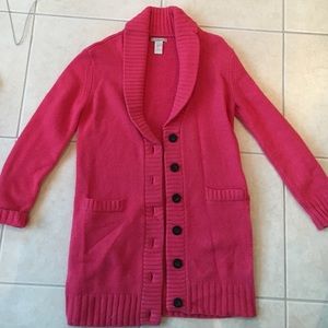 Gap long cardigan medium