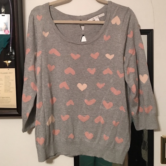 LC CONRAD heart sweater 💖💗