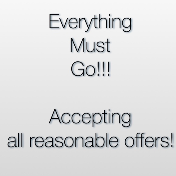 Accepting all reasonable offers!!!