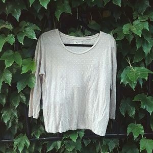 Madewell Linen Tee "Dot"