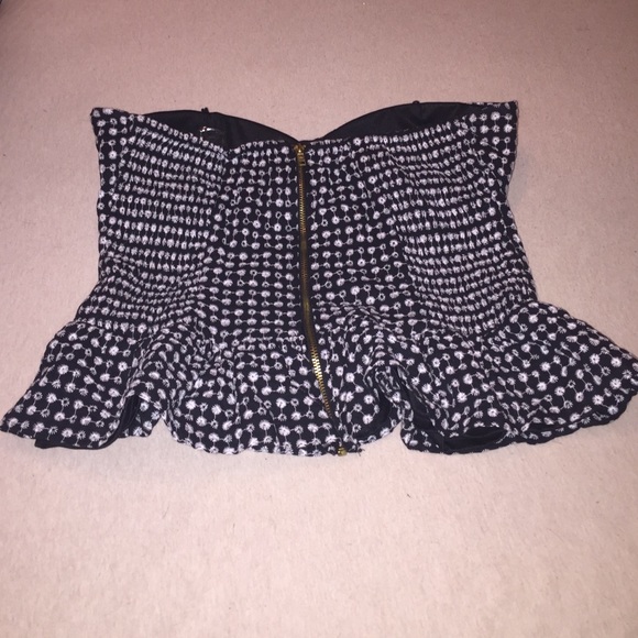 Rampage Peplum halter - Picture 2 of 2