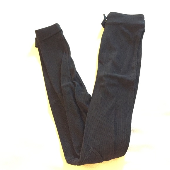 American Apparel black riding pants.