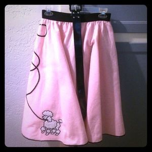 Chasing Fireflies 50's Poodle skirt,top and belt