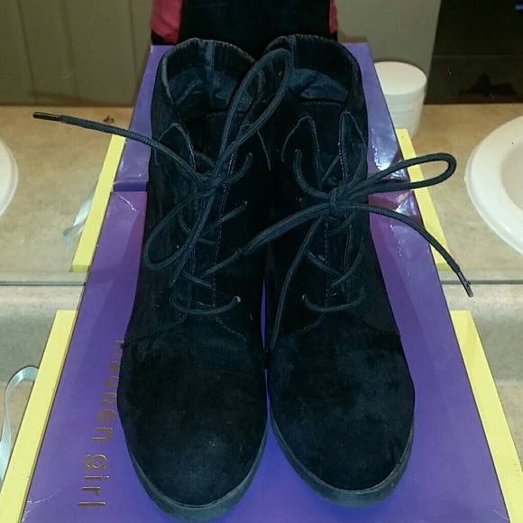 Dearest Black Suede