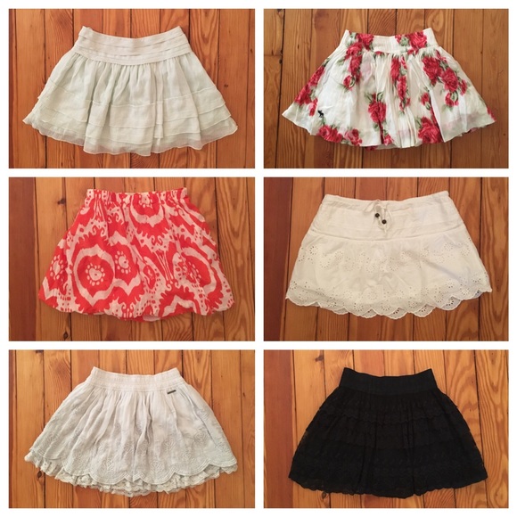 Bundle of Six Mini Skirts