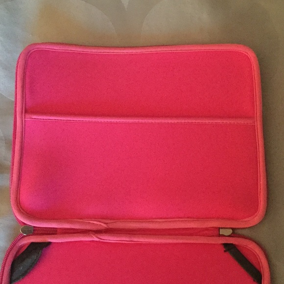 Macbeth Pink Zebra Print iPad Pro Case with Pocket - Picture 3 of 4