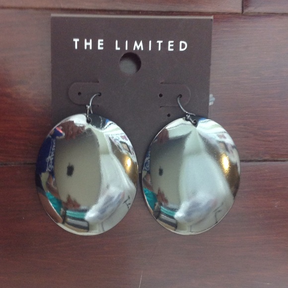 The Limited Mirrored Gunmetal Earrings