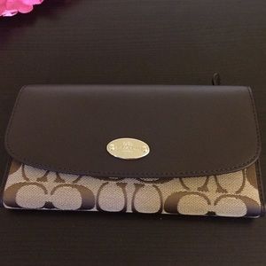 Brown Coach wallet