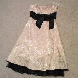 Beautiful strapless dress