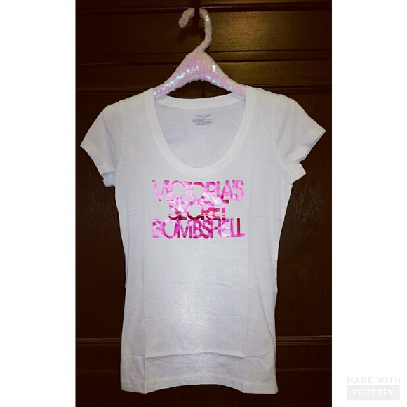 📦SOLD ON E📦 Victoria's Secret Bombshell Tee - Picture 2 of 4