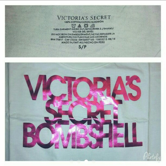📦SOLD ON E📦 Victoria's Secret Bombshell Tee - Picture 4 of 4