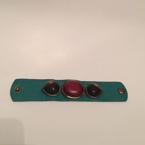 Leather bracelet