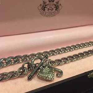 Juicy couture toggle heart necklace