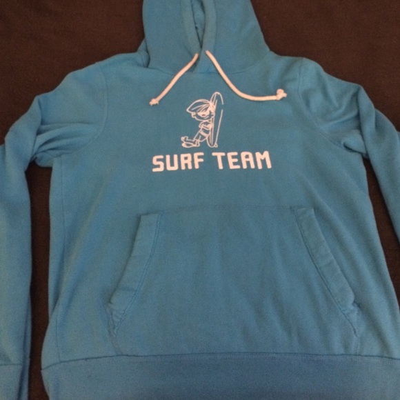 Blue Hollister sweatshirt
