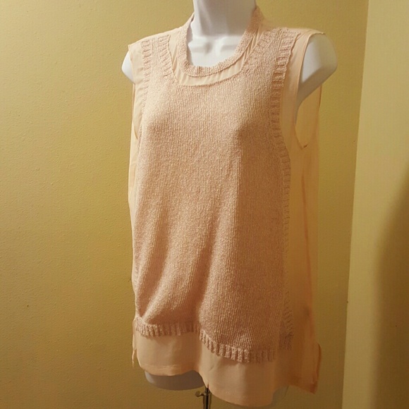 Love Token Silk top never worn