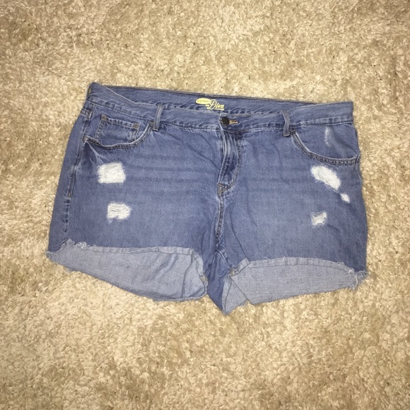 Cute Denim Cut Off Shorts