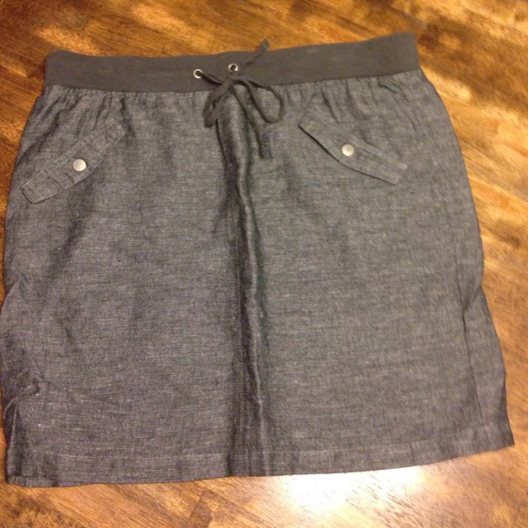 Grey everyday wear skirt