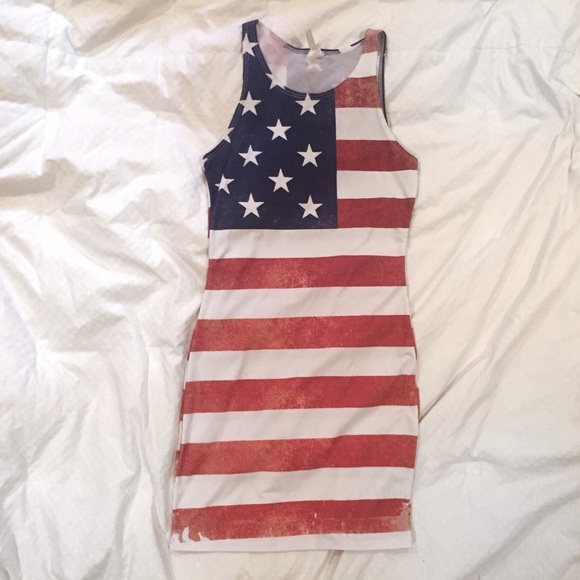 American flag dress