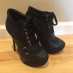Cady by Scene. Black stiletto heels