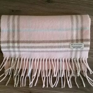 Authentic Burberry cashmere/wool scarf