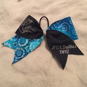 California Allstars cheerleading bow