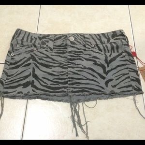 True Religion Mini skirt NWT