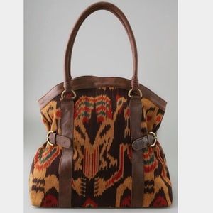 Boho Ikat Cleobella Tote