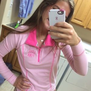 VS Pink Quarter Zip