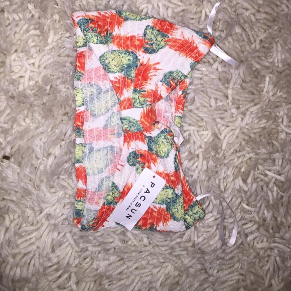 Pacsun pineapple Bralett