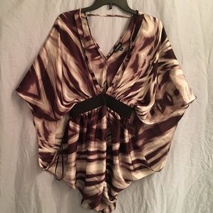 Black and White Kimono