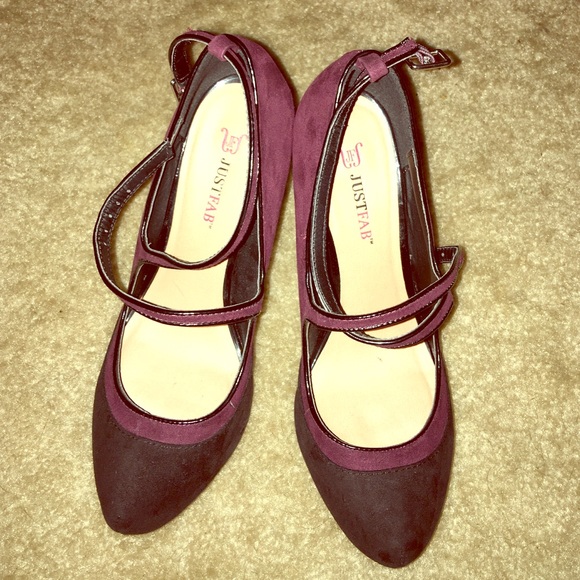 JustFab heels size 6 - Picture 1 of 3