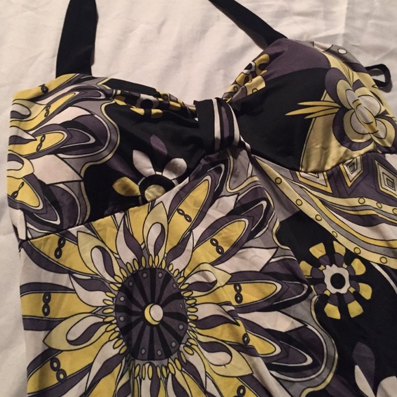 Fancy Patterned Halter Top - image 3