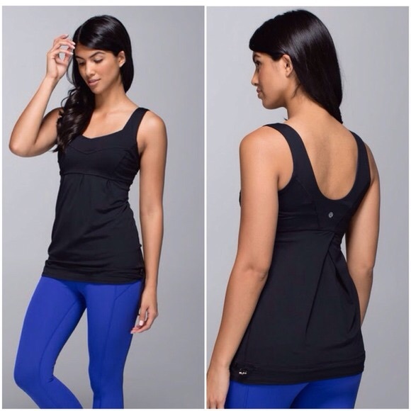 NEW Lululemon Tame tank black (6)