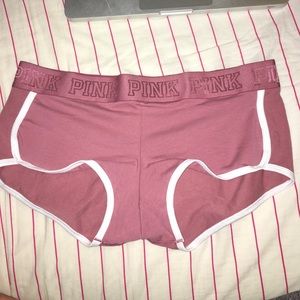 PINK logo boyshort panty