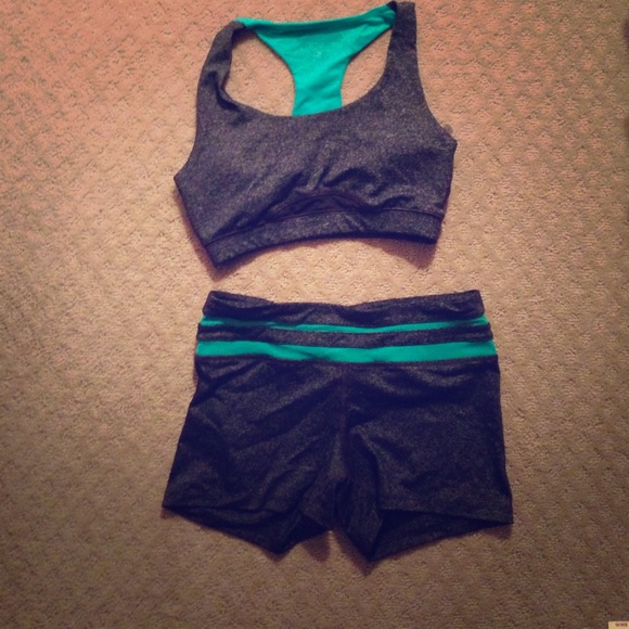 Forever 21 Sports Bra and Shorts
