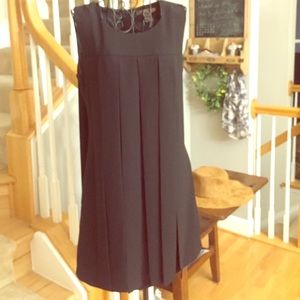 Black flowy pieces dress