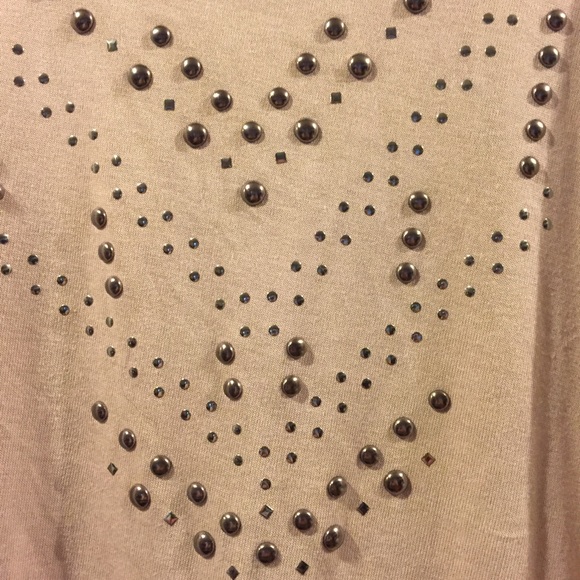 Beige Studded Top - image 2