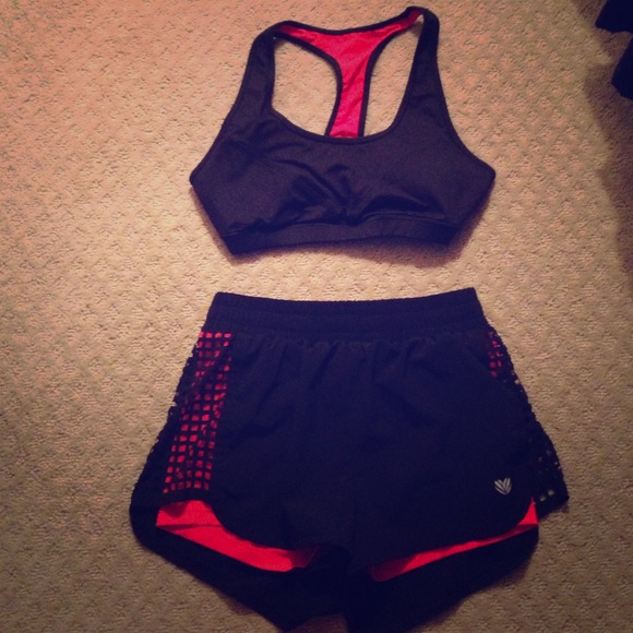 Forever 21 Sports Bra and Shorts