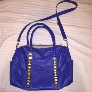Steve Madden Blue & Gold Purse
