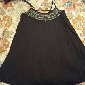 AEO charcoal cotton dress