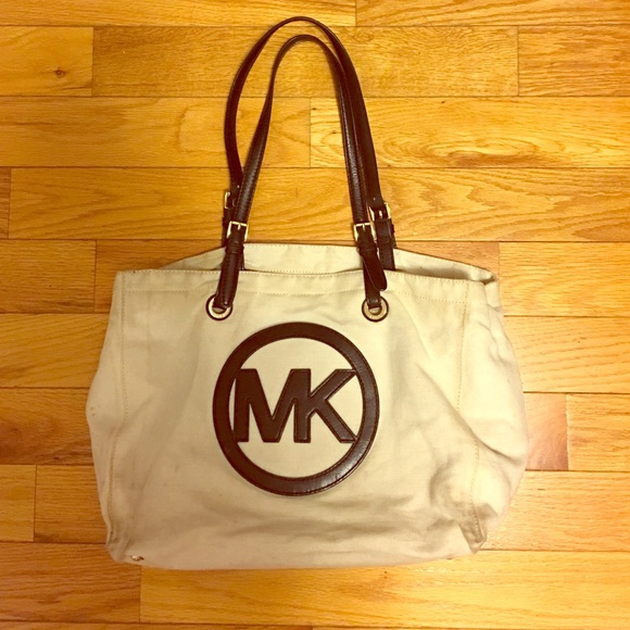 Michael Kors authentic canvas tote