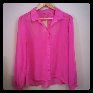 Charlotte Russe cut-out blouse