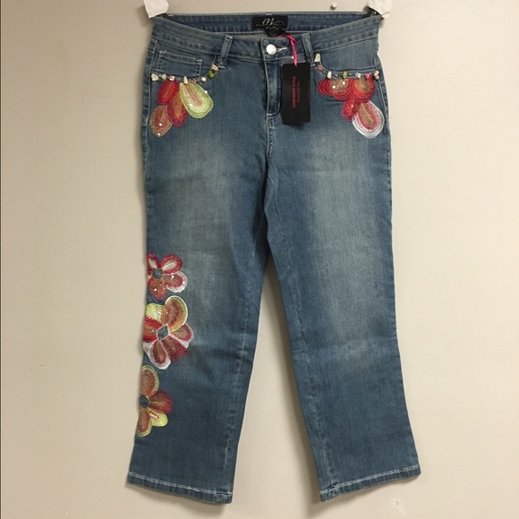 NEW Midnight Velvet Blossom Jeans