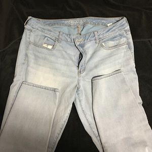 NWOT American Eagle jeggings size 18 short