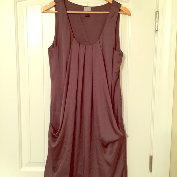 Grey cocktail dress
