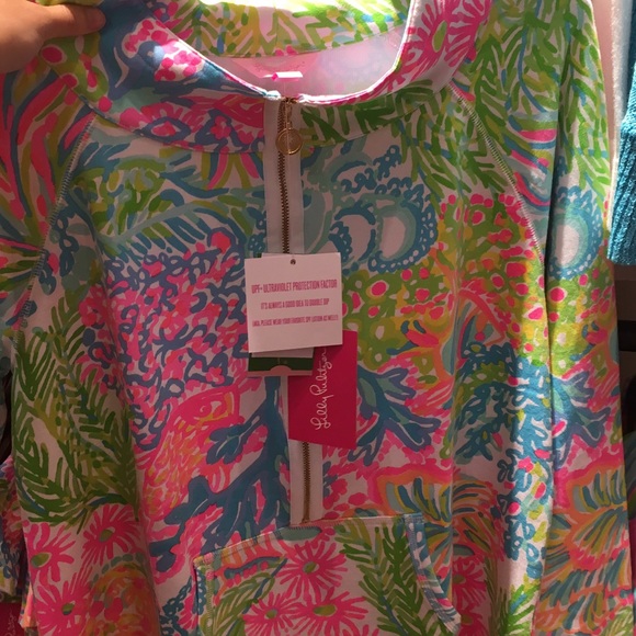 Nwt size medium popover lilly pulitzer