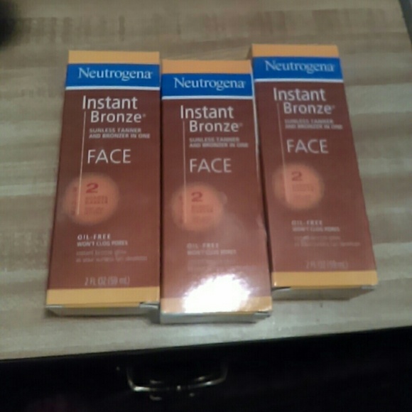 neutrogena instant bronze face tanner