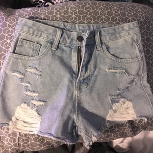 Jean shorts